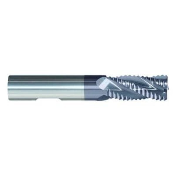 End Mill, Center Cutting Regular Length Single End, Series 5977T, 1 Cutter Dia, 0025 Corner Radi, Morse, Mfr#: 90692